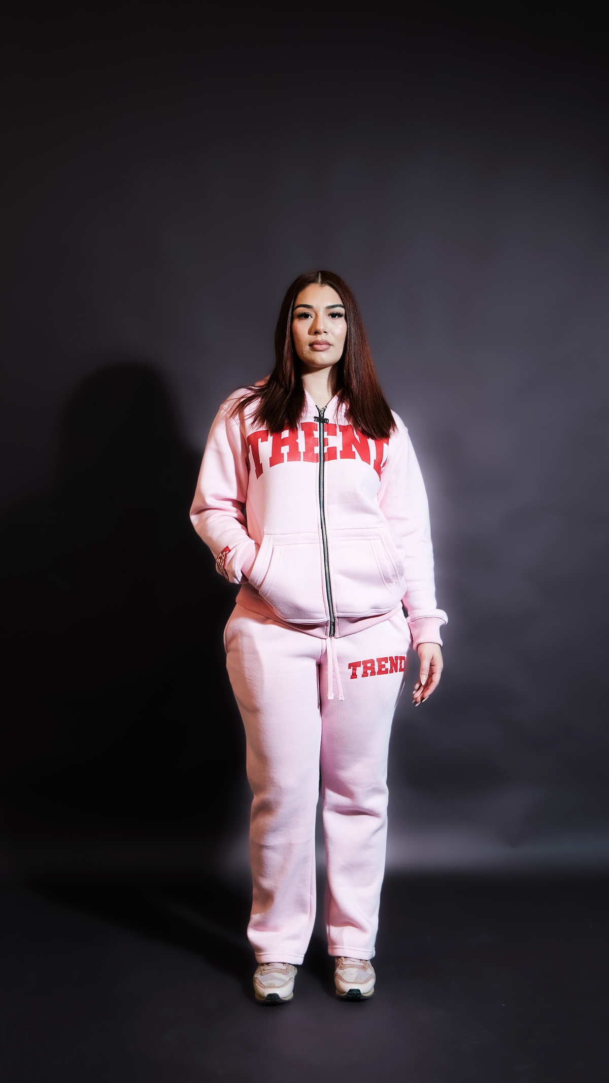 PINK V DAY ZIP UP