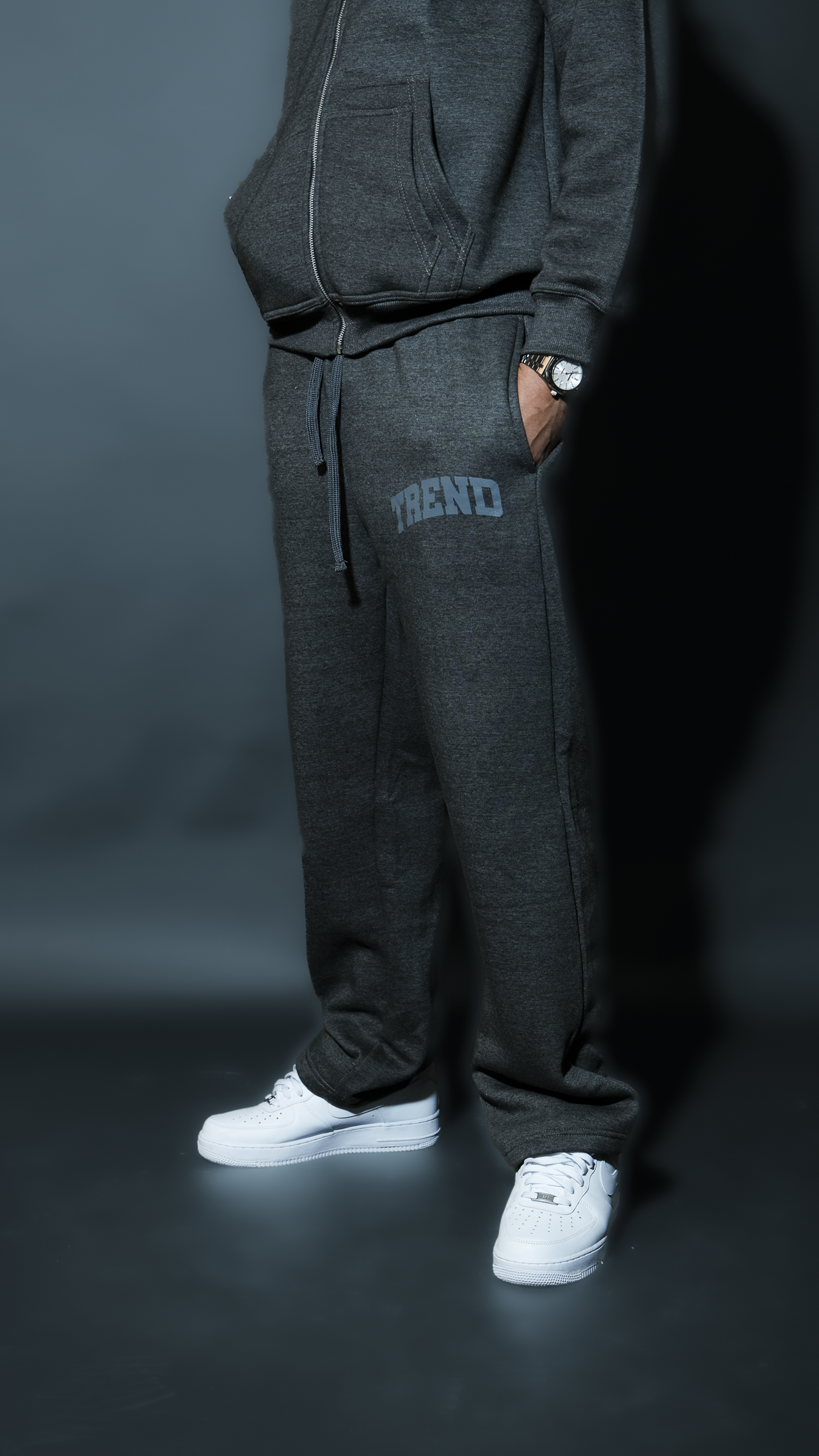METAL GREY TREND (SWEATS)