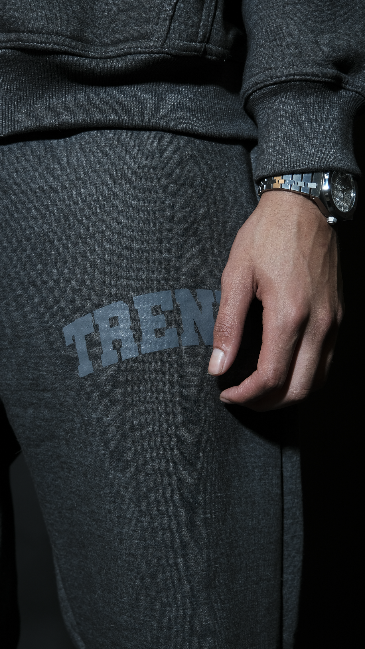 METAL GREY TREND (SWEATS)